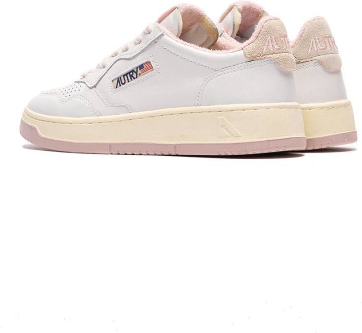 Autry Medalist Lage Leren Sneaker White Dames