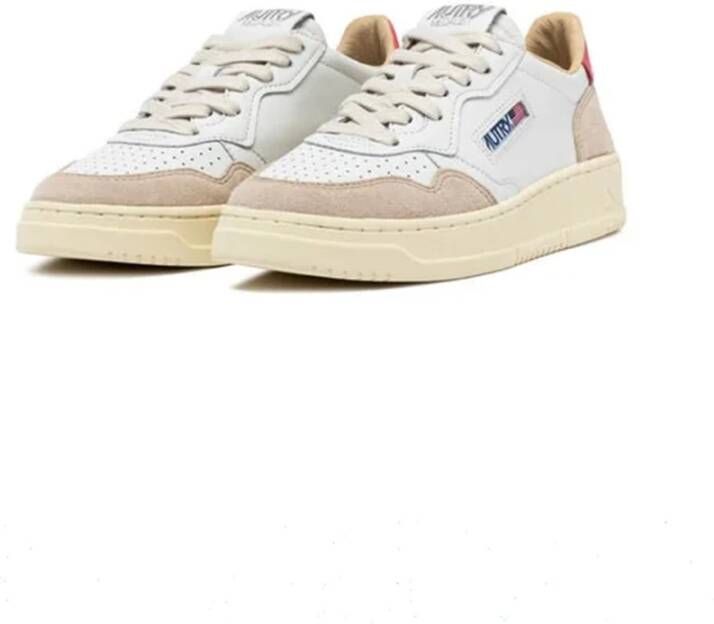 Autry Medalist Lage Leren Sneaker White Dames