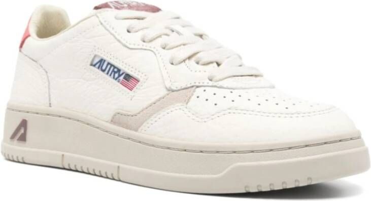 Autry Medalist Lage Leren Sneakers White Dames