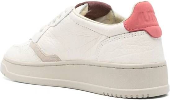 Autry Medalist Lage Leren Sneakers White Dames