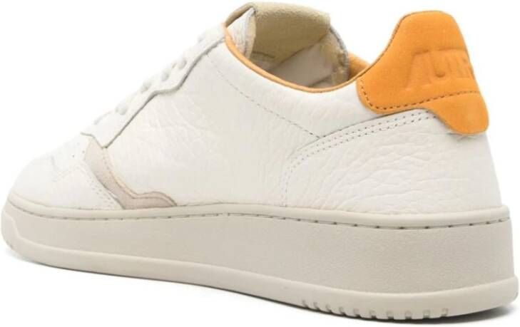 Autry Medalist Lage Leren Sneakers White Heren