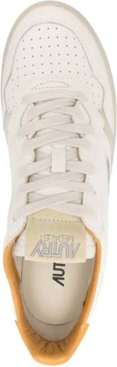 Autry Medalist Lage Leren Sneakers White Heren