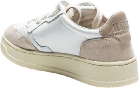 Autry Medalist Lage Sneakers Beige Dames