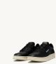 Autry Medalist Lage Zwarte Leren Sneakers Black Heren - Thumbnail 3