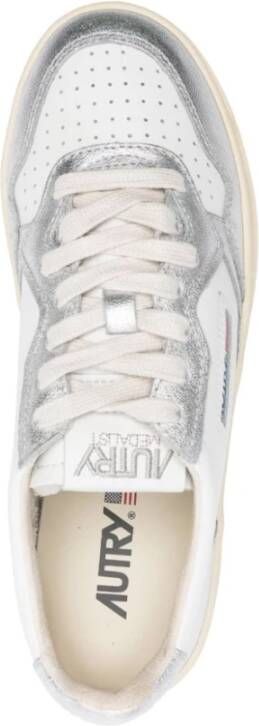 Autry Medalist Leren Platform Sneakers Multicolor Dames