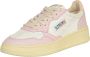 Autry Medalist Sneakers Wit Roze Logo Patch Pink Dames - Thumbnail 2