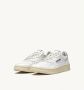 Autry Medalist Low Groene Hiel Witte Sneaker White Heren - Thumbnail 3