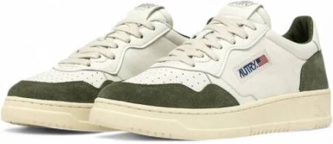 Autry Medalist Low Leren Sneakers White Dames