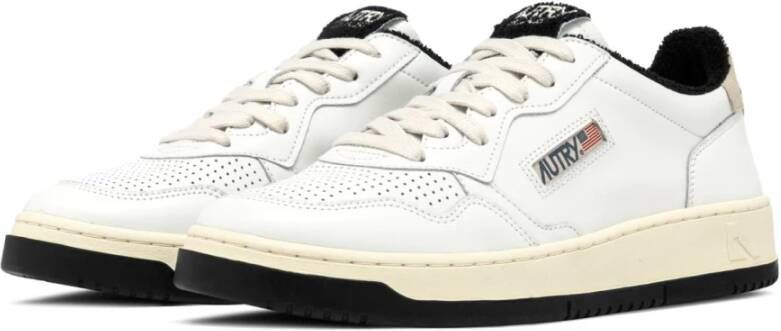 Autry Medalist Low Leren Sneakers White Dames