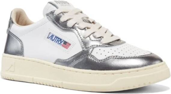 Autry Medalist Low Leren Sneakers White Heren