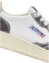 Autry Medalist Low Leren Sneakers White Unisex - Thumbnail 6