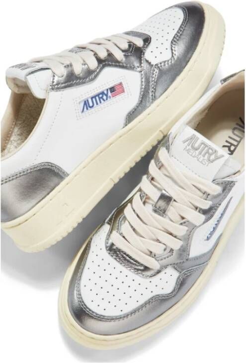 Autry Medalist Low Leren Sneakers White Heren