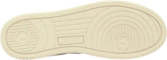 Autry Medalist Low Leren Sneakers White Heren