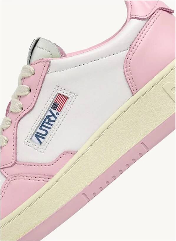 Autry Medalist Low Sneakers Pink Dames