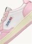 Autry Witte en Roze Lage Leren Sneakers Witte Roze Leren Sneakers voor Dames Multicolor White Dames - Thumbnail 66