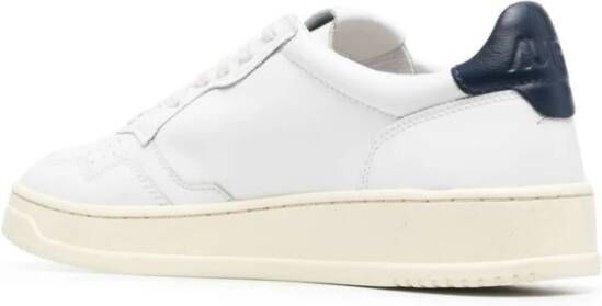 Autry Medalist Low Sneakers Wit White Heren