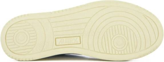 Autry Medalist Low Wit Beige Sneakers White Heren