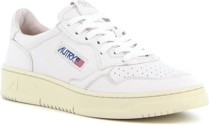 Autry Vintage Style Low-Top Sneakers White Heren