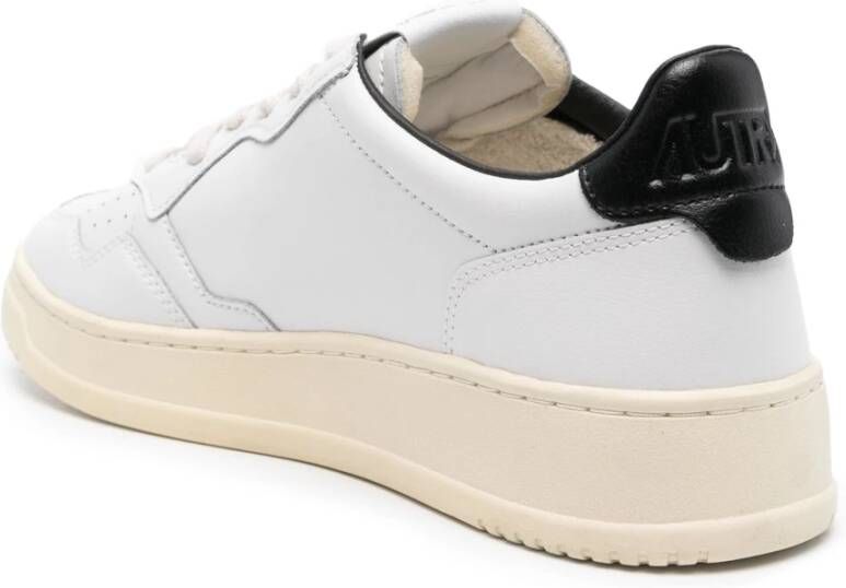 Autry Moderne Tennisgeïnspireerde Sneakers White Heren