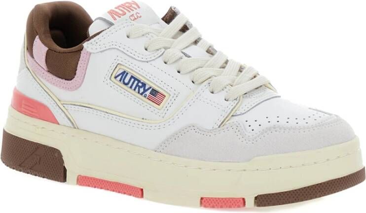 Autry Multicolor Sneakers met Geperforeerde Neus Multicolor Dames