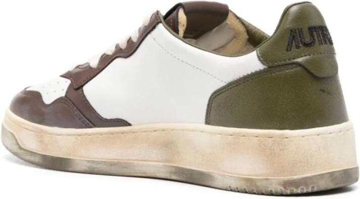 Autry MultiColour Sneakers met Distressed Finish Multicolor Heren