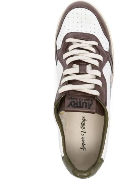 Autry MultiColour Sneakers met Distressed Finish Multicolor Heren