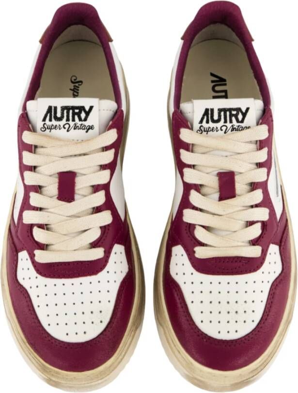 Autry Multikleur Platte Schoenen Klassieke '80s Spirit Multicolor Dames