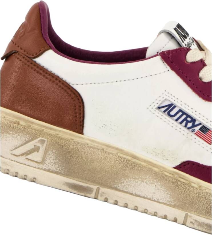 Autry Multikleur Platte Schoenen Klassieke '80s Spirit Multicolor Dames