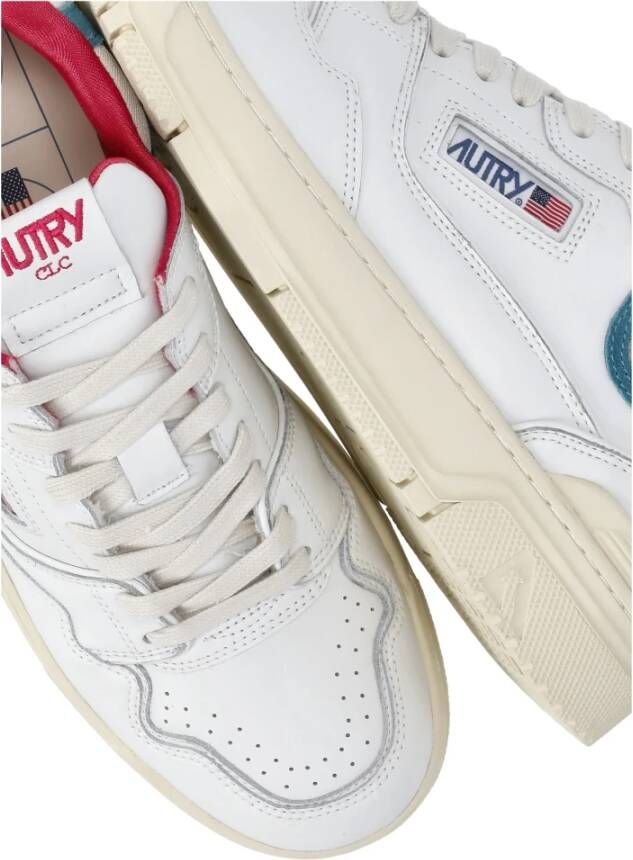 Autry Multikleur Sneakers met Ademende Details White Heren