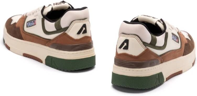 Autry Multikleur Sneakers met Gemengde Materialen Multicolor Heren