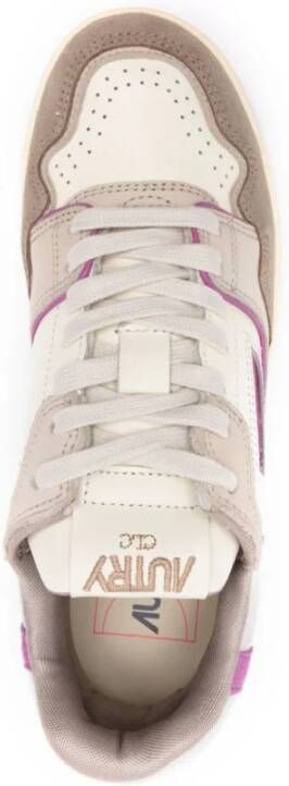 Autry Multikleur Sneakers met Suède en Leer Multicolor Dames