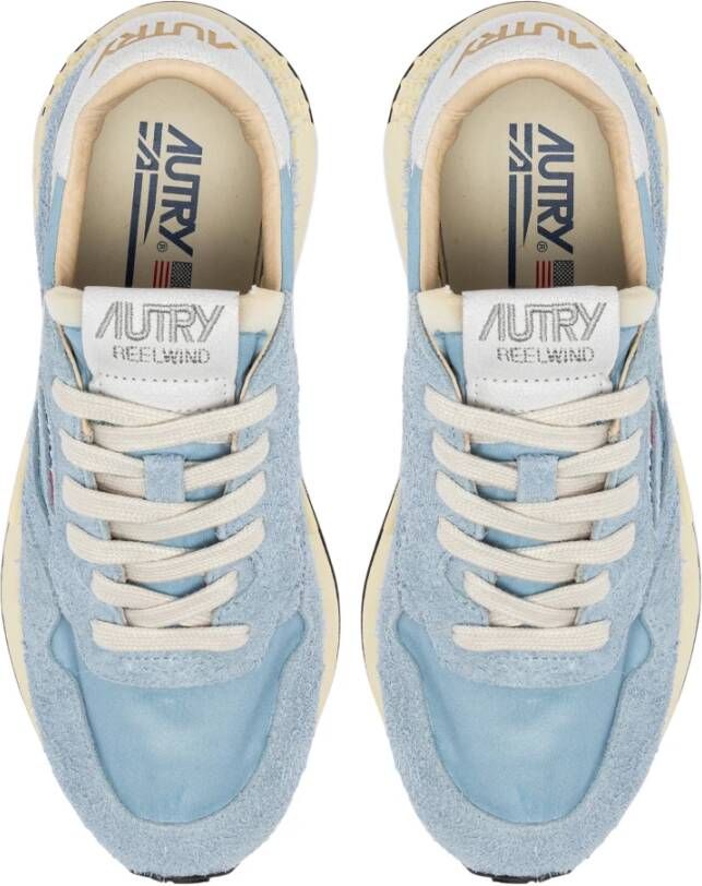 Autry Nylon Crack Schoenen Blue Dames