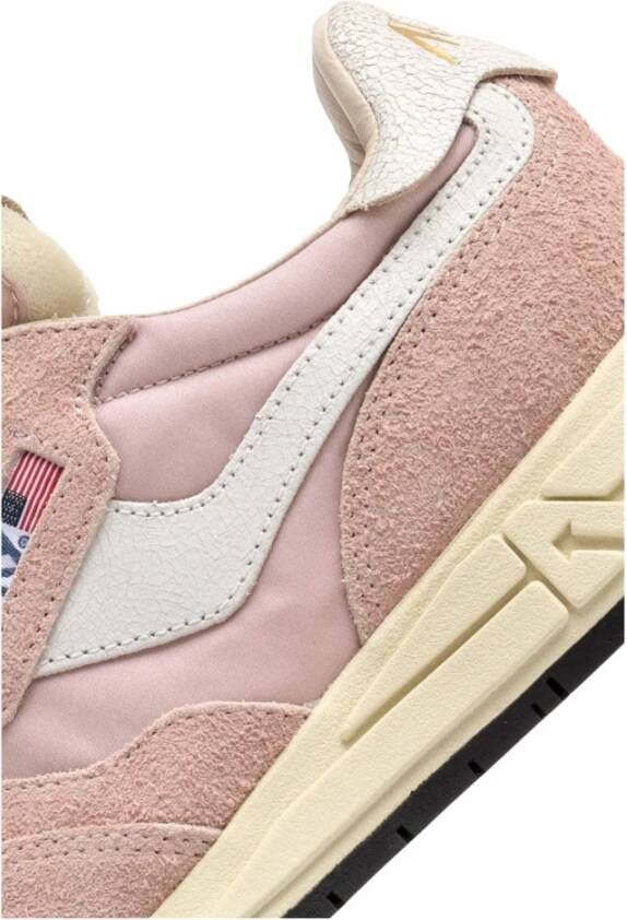 Autry Nylon Crack Schoenen Pink Dames