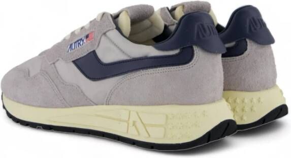 Autry Nylon Sneakers met verhoogde zool Gray Heren