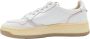 Autry Open Lage Dames Leren Sneakers White Dames - Thumbnail 2