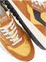 Autry Oranje Leren Sneakers Ronde Neus Orange Heren - Thumbnail 6