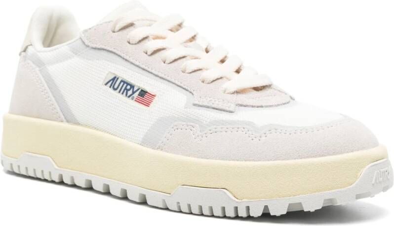 Autry Outdoor Mesh Sneakers met TPU-details White Heren