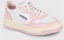 Autry Panel Sneakers met Logo Patch Pink Dames - Thumbnail 2