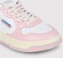 Autry Panel Sneakers met Logo Patch Pink Dames - Thumbnail 3