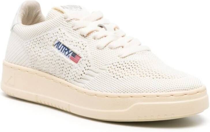 Autry Patch Logo Sneakers White Dames