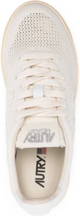 Autry Patch Logo Sneakers White Dames