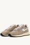 Autry Beige Nylon Sneakers met Suède Inzet Multicolor Dames - Thumbnail 14