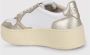 Autry Platform leren sneakers met logo Gray Dames - Thumbnail 4