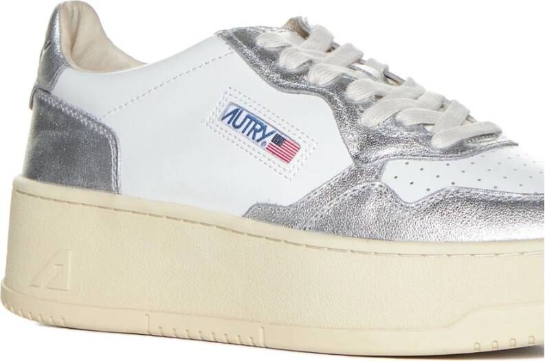 Autry Platform Medalist Sneakers Gray Dames