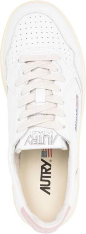 Autry Platform Sneakers in Wit White Dames