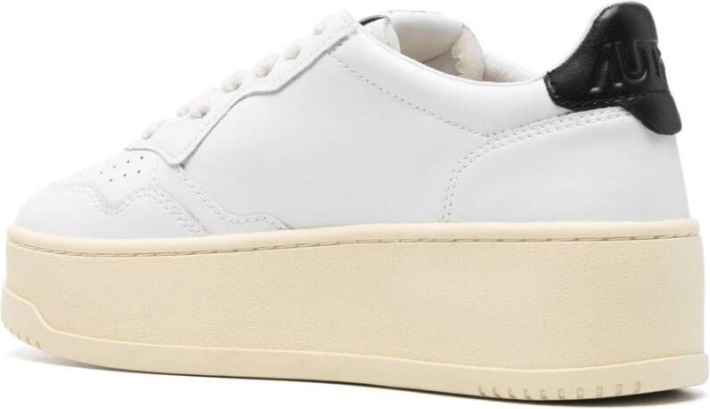 Autry Platform Tennisschoen White Dames