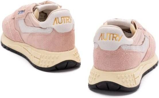 Autry Poederroze Veterschoenen Pink Dames