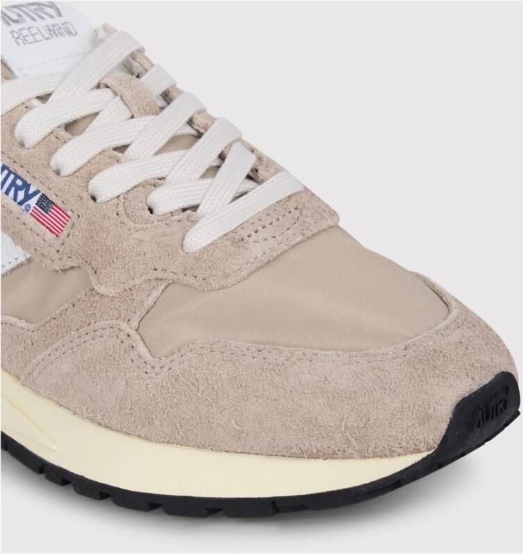 Autry Reelwind Lage Sneakers Beige Dames