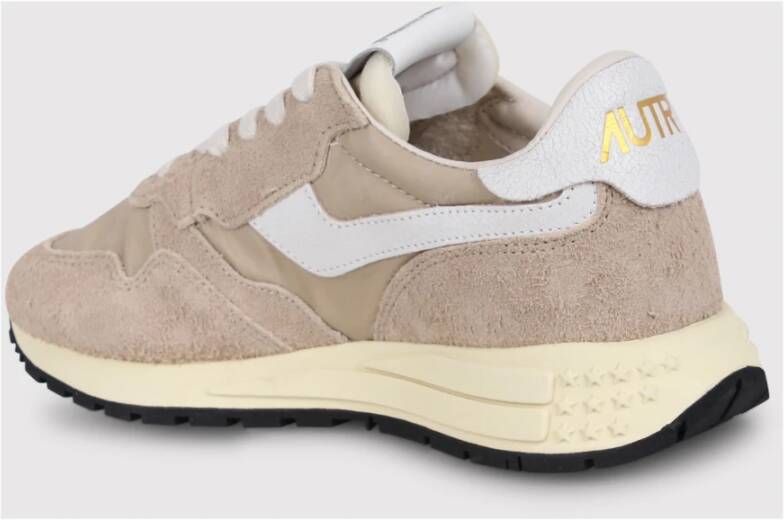 Autry Reelwind Lage Sneakers Beige Dames