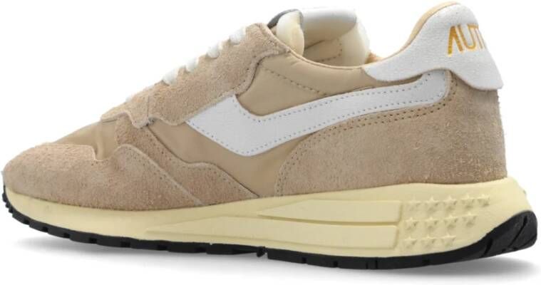 Autry Reelwind Lage Sneakers Beige Dames